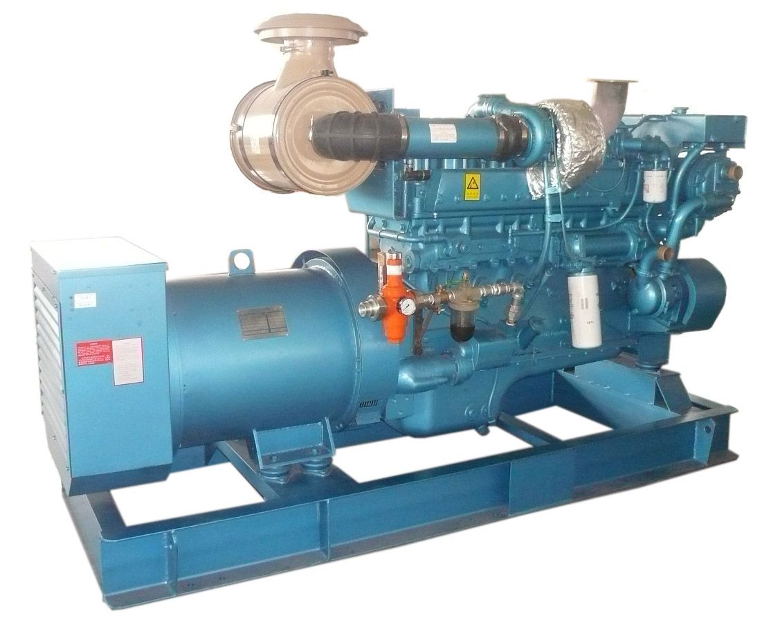 250kw Marine Diesel Generator Set (CCFJ250J) - China Generator Products ...